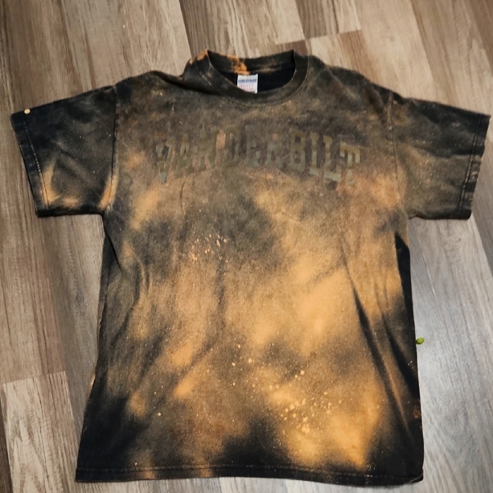 Vanderbilt Tie-Dye T-Shirt Size MED  CUSTOM SEC